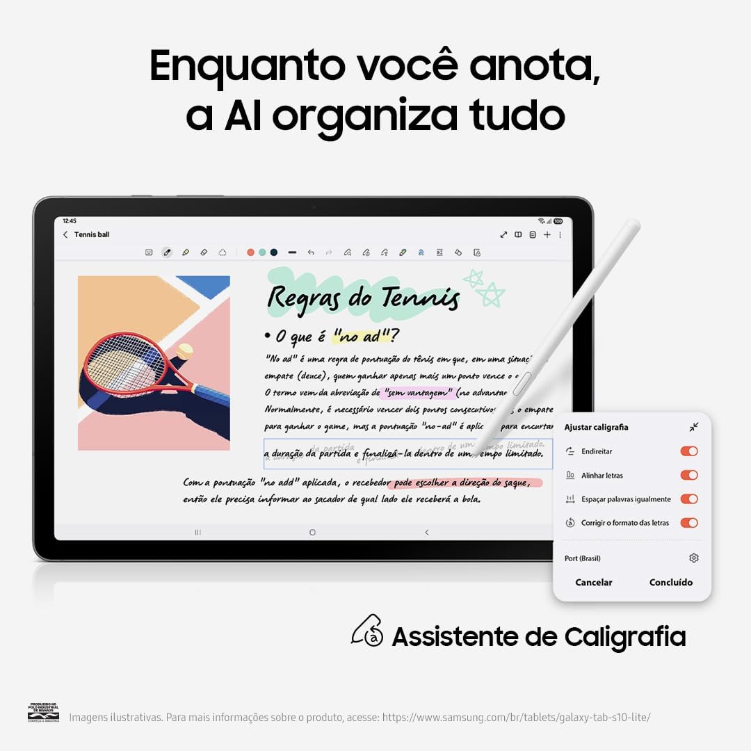 Tablet Tela 10,9 Polegadas com Câmera Traseira 8MP — foto 5